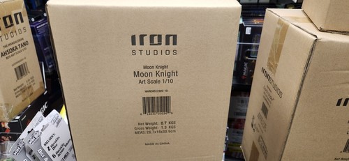 Moon Knight 1:10 Iron Studios Statue Neu Originalverpackt Marvel Comics US-Verkäufer