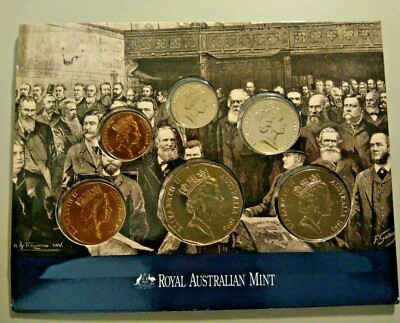 1996 Australian UNCIRCULATED COIN MINT SET. SIR HENRY PARKES RAM