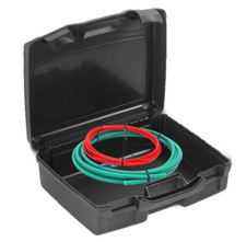 KIT SONDE PIEGATUBI CURVATUBI L. 4 MT. Ø 1/4 3/8 CURVA TUBI RAME VALIGETTA