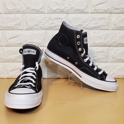 Size 11.5 - Stussy x Converse Chuck 70 High Black for sale online