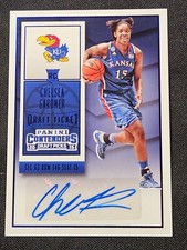 CHELSEA GARDNER 2015-16 Panini Contenders Draft Picks Ticket BLUE Auto #180 RC