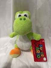 Nintendo Super Mario World Green YOSHI 7" Plush OFFICIALLY LICENSED with tags