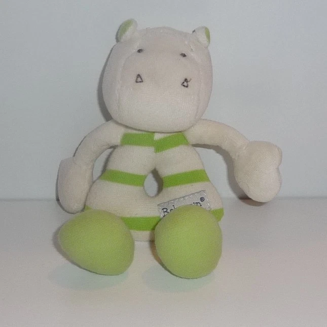 Doudou Hochet Hippopotame Babysun - Photo 1/1