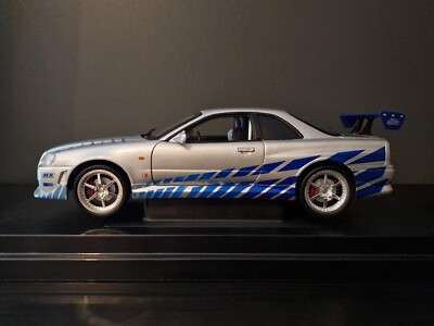 ミニカー FAST&FURIOUS 2001 NISSAN SKYLINE 1/18 FAST&FURIOUS 2001 NISSAN SKYLINE 1/18