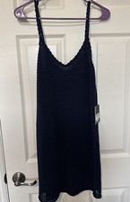 REFORMATION Andrea Navy Dress M