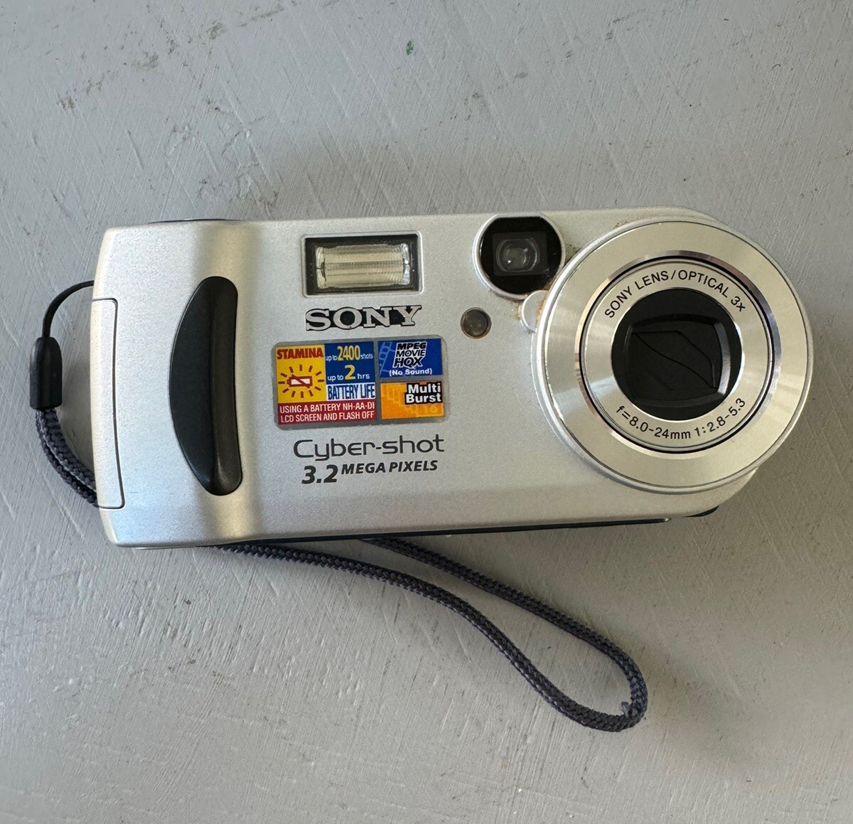 Buy Sony Cyber-shot DSC-P100 5.1MP Digital Camera - Silver online