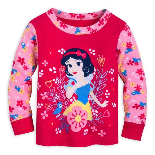 Disney Snow White Princess Pajamas PJ's Baby Girls Size 3 6 Months - Picture 2 of 3