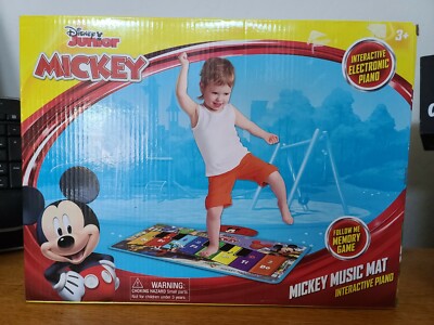 Disney Mickey Mouse Interactive Electronic Floor Piano Music Mat