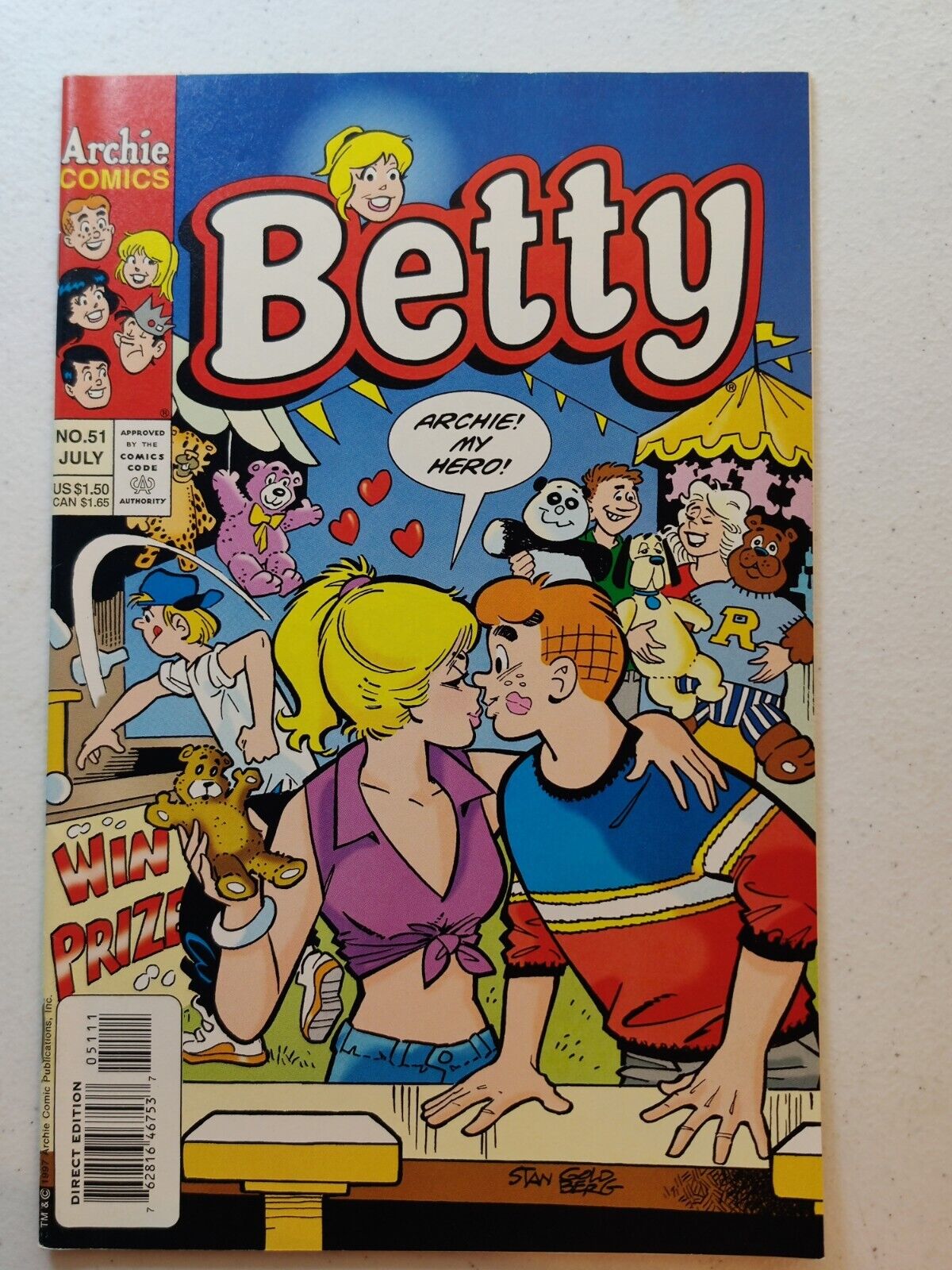 Betty #51 1992 Archie Comics VF-/Fine