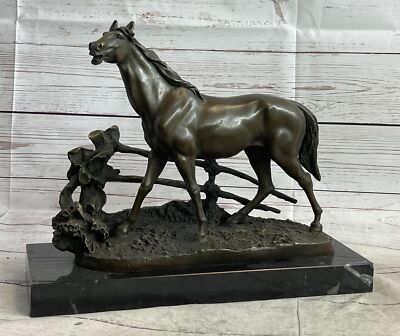 Elegance Cold Cast Bronze Horse Sculpture by P.J mene French Artist Classic Deal