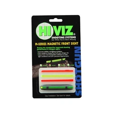 Hi Viz Narrow Magnetic Front Sight with Interchangeable Litepipes for Ribbed Sho