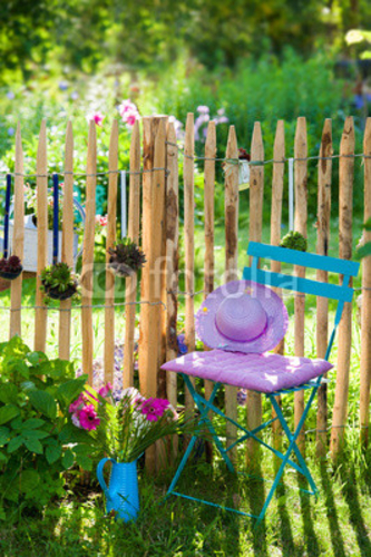 Leinwand Auf Bild Gartenidylle Pmxn552349084 Bilder Drucke