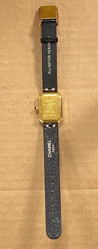 CHANEL PREMIERE 18K GOLD REF: 20435 20mm LADIES QUARTZ WATCH. - Picture 10 of 14