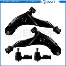 Front Lower Control Arm Ball Joint & Outer Tie Rod End For 96-99 Hyundai Accent