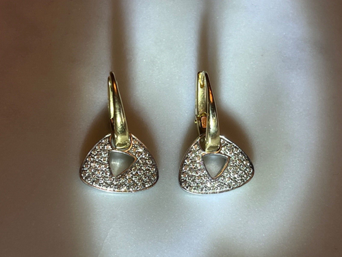 3.500 $ Mattioli 18K Gold Creolen & Charms Ohrhänger mit Diamanten - Bild 16 von 22
