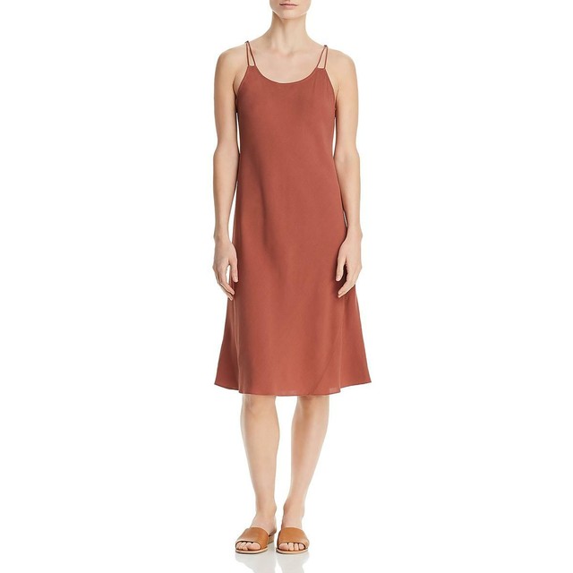 midi cami slip dress