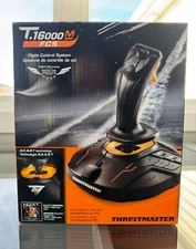 NEW Thrustmaster T.16000M FCS Flight Stick and Throttle For Windows PC - Tested