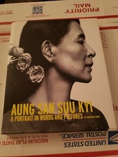 Aung San Suu Kyi: A Portrait in Words and Pictures HARDCOVER Book