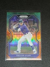 2021 Panini Prizm Baseball TREVOR STORY #23 COSMIC HAZE PRIZM Colorado Rockies