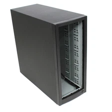 DupliM External 9-Bay Duplicator Case Enclosure Tower for DVD CD Blu-ray HDD USB