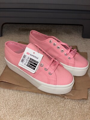 Superga 2790 Platform US size 8 Pink-favorio