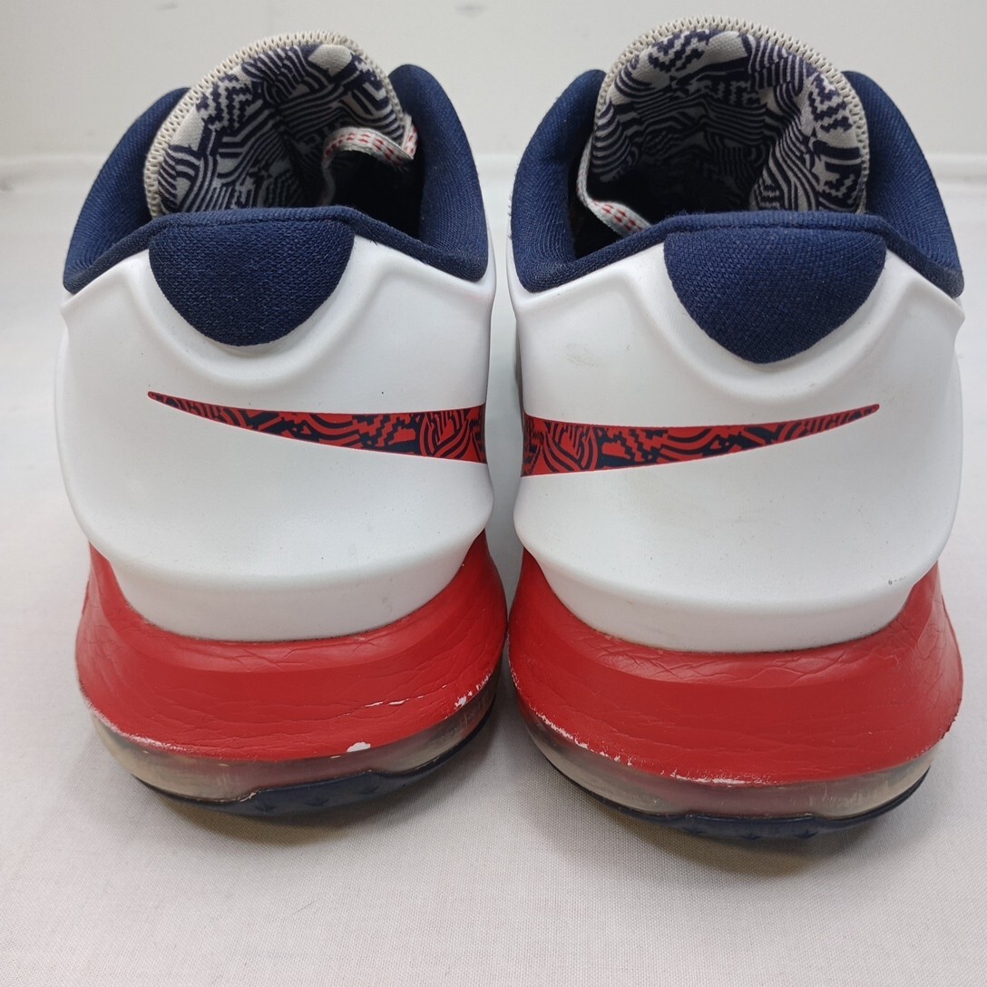 Nike KD 7 USA/Olympic 653996-146 Red White Blue USA Shoe 