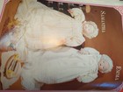 Baby Newborn Doll Christening Gown Dress Sewing Patterns & Bonnet Plaid 7725 — photo 5