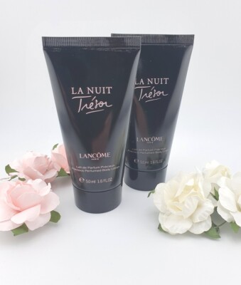 Luxusproben Lancome La Nuit Tresor Perfumed Body Lotion 2x 50 ml NEU 