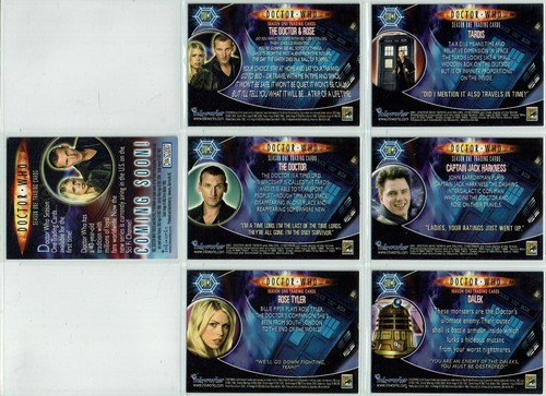 DOCTOR WHO TEMPORADA 1 SET DE VISTA PREVIA CON PROMOCIÓN DW-SD2007 - Imagen 2 de 2