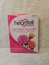 Heartfelt Creations Paper crafting 3D Flower Shaping Mold - Small Zinnia