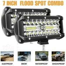 Luz De Trabajo Led De Inundacion Barra Luces De Conduccion Car Light Flush Mount
