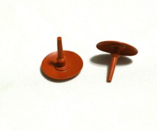Pair Accelerator Pump Check Valves Red Umbrella Pull Through Style Fits Holley