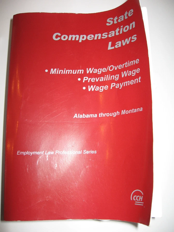 STATE COMPENSATION LAWS NEBRASKA-WYOMING & ALABAMA-MONTANA 2004 COPIES VOL 2 & 1 - Image 4 of 4