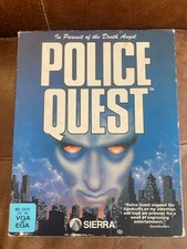 Police Quest In Pursuit of the Death Angel – PC Big Box Floppy - Manuals missing