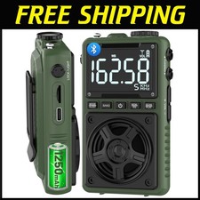 Digital AM FM Radio with 5W Speaker  User-Friendly Controls