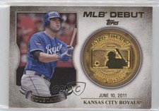 2016 Topps MLB Debut Medallions Series 2 Mike Moustakas #MLBD2M-32 0t2