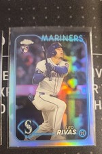 2024 Topps Chrome Update Series - Leo Rivas #USC76 Refractor (RC) w/ Base Bonus 