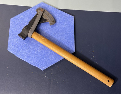 Barebones Felling Axe Plus Sheath Hickory Handle Carbon Steel Head 17''