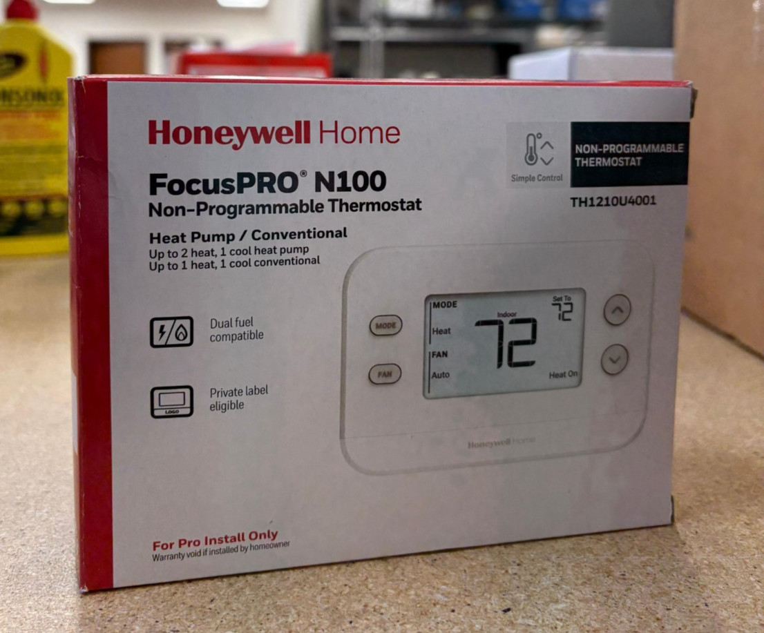 Honeywell Home FocusPro N100 TH1210U4001, BRAND NEW, FACTORY