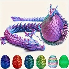 3D Printed Decompression Dragon Egg Toy