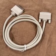 4FT SCSI CiDesign Co. 25 to DB25 M Cable, Vintage Beige Mac Apple Male