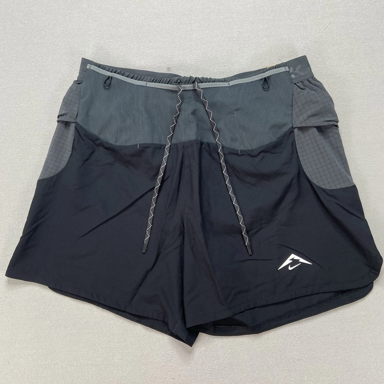 Nike Men's Dri-FIT ADV Second Sunrise 5" Brief Lined Running Shorts Black Size S