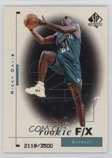 1998-99 SP Authentic Rookie F/X 2119/3500 Ricky Davis #109 nd3
