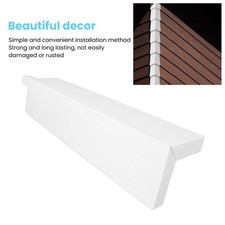8pcs Aluminum Corner Caps For Exterior Wall Panels & Siding Protection