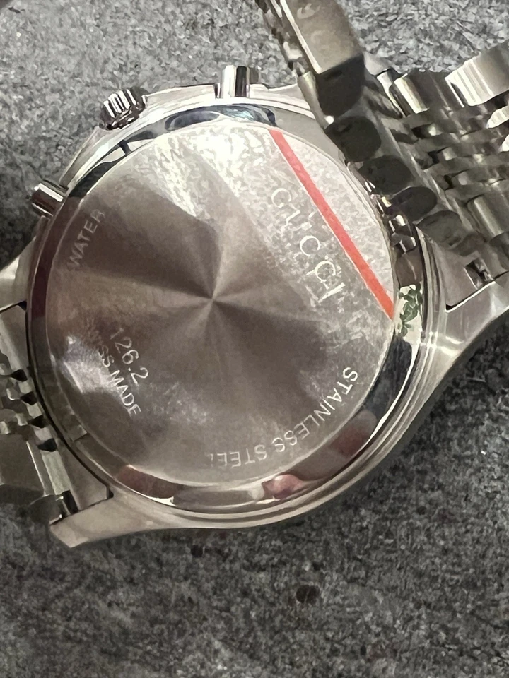 Gucci Ya126 Wrist Watch Men New 2017 Chronograph - Image 2 of 3