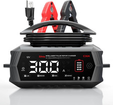 35 Amp Lithium Battery Charger,6V 10A 12V 35A  24V 18A Fully-Automatic Smart C