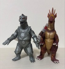 Bandai Godzilla Mechagodzilla 1975  Titanosaurus Movie Monster Series 2002 Set