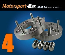 4 Wheel Adapters 4 Lug 4.5 To 4 Lug 100 Spacers 4x4.54x100 1.25