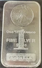 1oz Fine Silver Bar .999 Fine "Walking Liberty Emblem"