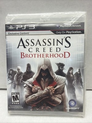 Assassins creed brotherhood PlayStation 3, PS3 NEW! sealed